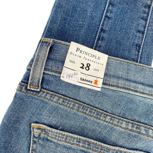 Principal Denim Jeans Size 28 Women's Dreamer Skinny Mid Rise Medium Wash Ankle - Picture 6 of 8
